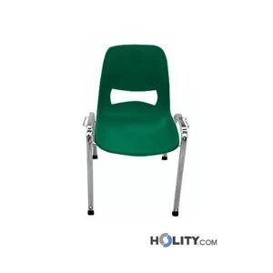 Sedia Impilabile Per Sala Meeting Con Gancio H15975