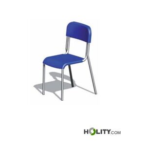 Sedia Scuola Impilabile Altezza 46 Cm H177_52