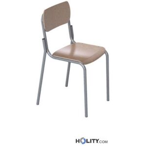 Sedia Per Scuola Impilabile Altezza 35 Cm H18_35