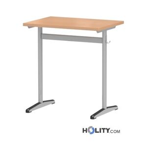 Banco Scuola Con Telaio In Acciaio Microlegato Altezza 59 Cm H558_01