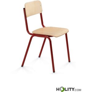 Sedia Scuola In Faggio Altezza 38 Cm H674_61