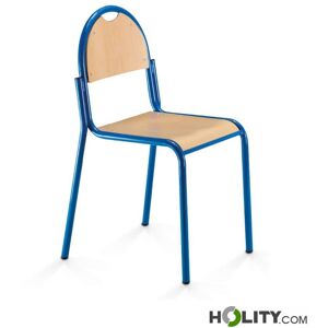 Sedia Scuola In Legno Altezza 46 Cm H674_70