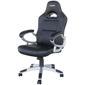 Poltrona Da Ufficio Black Gaming Office Chair Simoni Racing Nera