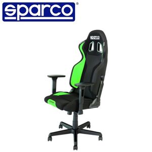 Sparco Sedia Poltrona Gaming Ufficio Modello Grip Colore Nero/verde Fluo - 00989nrvf