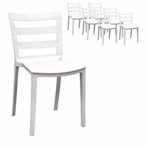 COMPRALO NEW Sedia X6 Casa Design Moderna Ristorante Bianco Ravenna