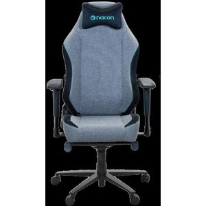 NACON Sedia Gaming Tessuto, Reclinabile 180°-grigio