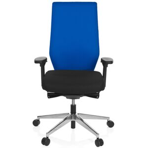 hjh OFFICE PRO-TEC 700 - Sedia da ufficio professionale Nero / Blu