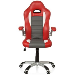 hjh OFFICE GAME SPORT - Sedia da gaming Bianco / rosso