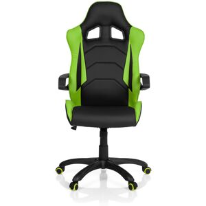 hjh OFFICE GAME PRO I - Sedia da gaming Nero / Verde