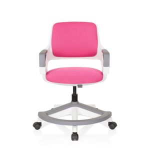 hjh OFFICE KID FLEX - Sedia girevole per bambini Rosa