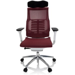 hjh OFFICE DYNAFIT WHITE I - High-end Sedia da ufficio  Rosso