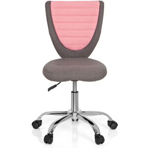 hjh OFFICE KIDDY COMFORT - Sedia girevole per bambini Grigio / rosa