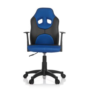 hjh OFFICE KID GAME AL - Sedia girevole per bambini Nero / Blu