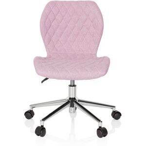 hjh OFFICE JOY II - Sedia girevole per bambini Rosa