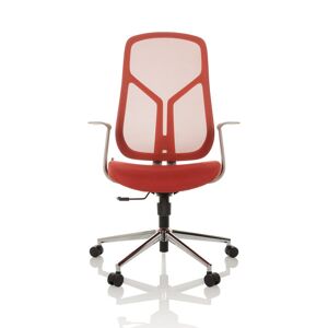 hjh OFFICE MIKO AF W - Sedia Home Office Rosso