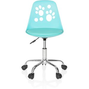 hjh OFFICE FANCY I - Sedia girevole per bambini turchese