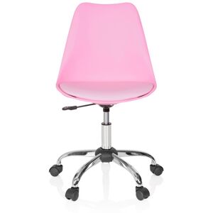 hjh OFFICE FANCY PRO - Sedia Home Office Rosa