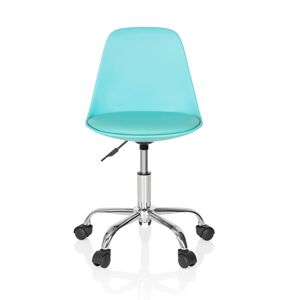 hjh OFFICE FANCY II - Sedia girevole per bambini turchese