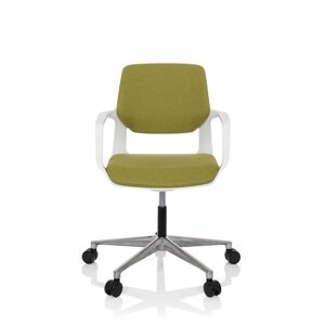 hjh OFFICE FREE WHITE - Sedia Home Office Verde