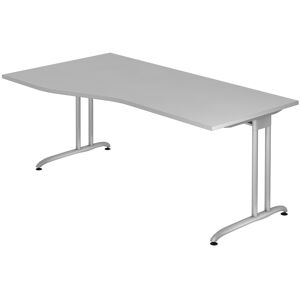 hjh OFFICE PRO BELA 18 S   Scrivania - Grigio 180x100