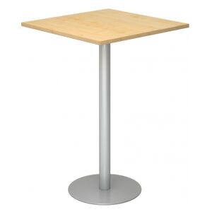 hjh OFFICE PRO BISTRO H88Q S - Sistema tavolo da conferenza Acero 80x80 argento