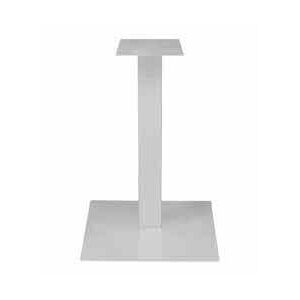 Milani Home Base Per Tavolo A Colonna Componibile Per Bar E Ristoranti, Cm 50x50x72 H Bianco 50 x 72 x 50 cm