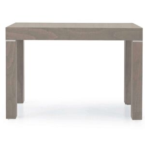 Milani Home Tavolo Da Pranzo Moderno Di Design Allungabile A Consolle Tortora Cm 90x50/100/ Tortora 90 x 75 x 50 cm