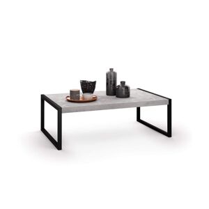 Mobili Fiver Tavolino da salotto, Luxury, Grigio Cemento