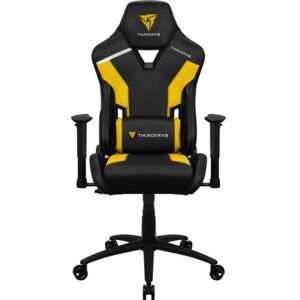 ThunderX3 TC3 Sedia per gaming universale Seduta imbottita Nero, Giallo (TC3BY)