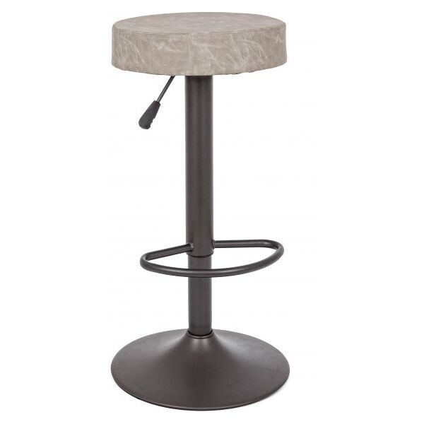 contemporary style sgabello bar piper grigio chiaro vintage