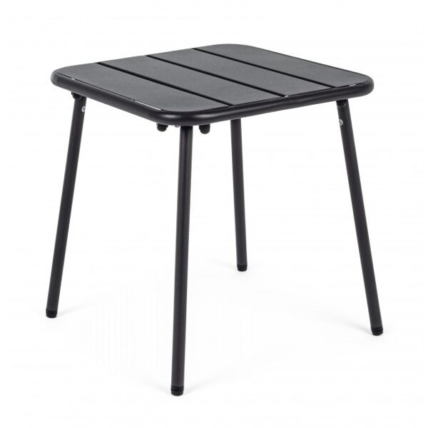 contemporary style tavolino marlyn grigio scuro 40x40