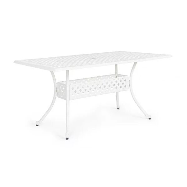 contemporary style tavolo ivrea rett 160x90 bianco