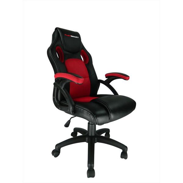 go!smart sedia gaming playsmart superior pc chair-red