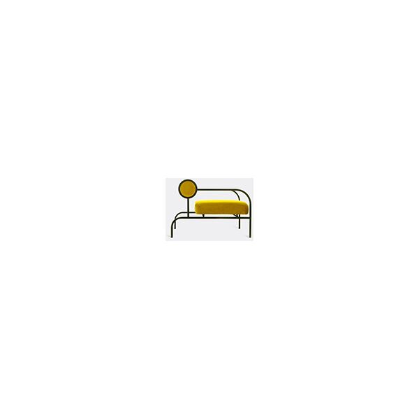 cappellini 'sofa with arms', yellow