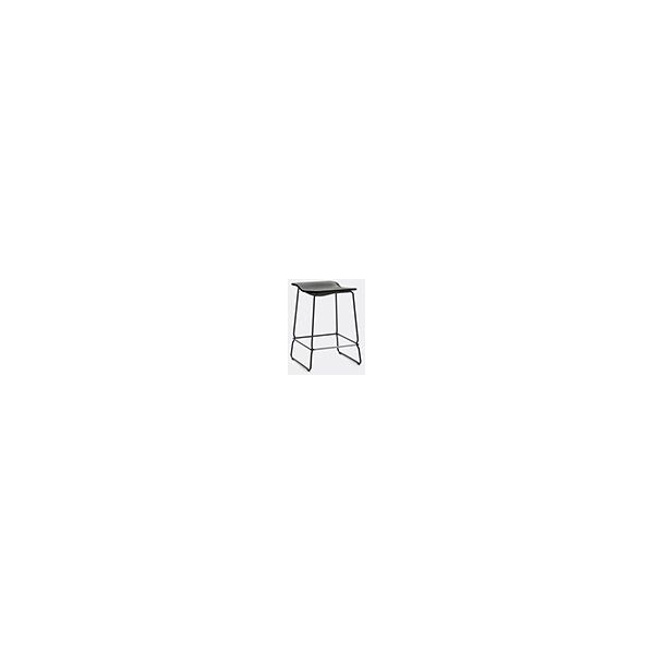 viccarbe 'last minute' stool, medium, black