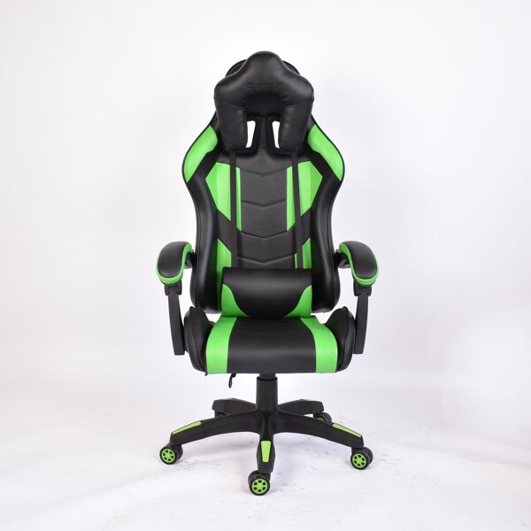 acer sporty-gc1600-gre sedia gaming poltrona imbottita colore nero verde - sporty-gc1600-g