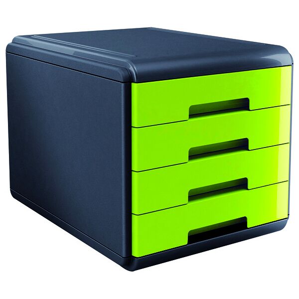 arda 18p4pv cassettiera mydesk 4cassetti verde - 18p4pv