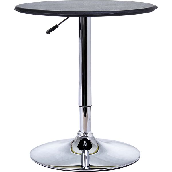 dechome d0071 tavolino da bar rotondo girevole e regolabile in altezza 67-93 cm - d0071
