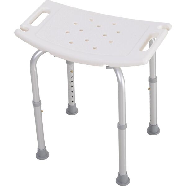 dechome 786dh12 sgabello sedile sedia per doccia bagno antiscivolo bianco - 786dh12