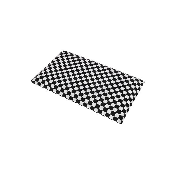 thomann kb-15 upseat race flag black and white chequered