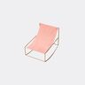 Valerie_objects 'rocking Chair', Brass And Pink