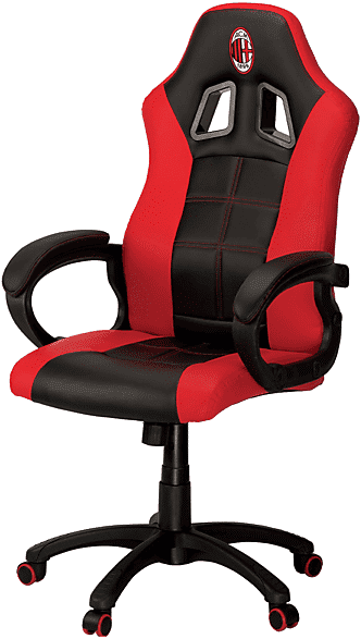 QUBICK Sedia Gaming  GAMING CHAIR AC MILAN