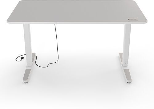 Yaasa Desk Pro 2 140 x 75 cm - Scrivania elettrica regolabile in altezza   grigio chiaro/bianco