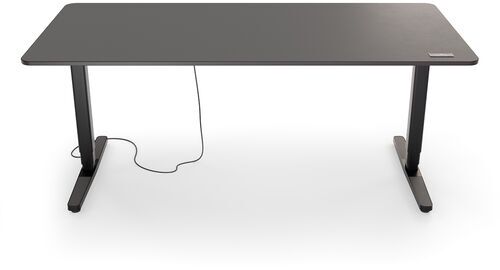Yaasa Desk Pro 2 180 x 80 cm - Scrivania elettrica regolabile in altezza   grigio scuro/nero