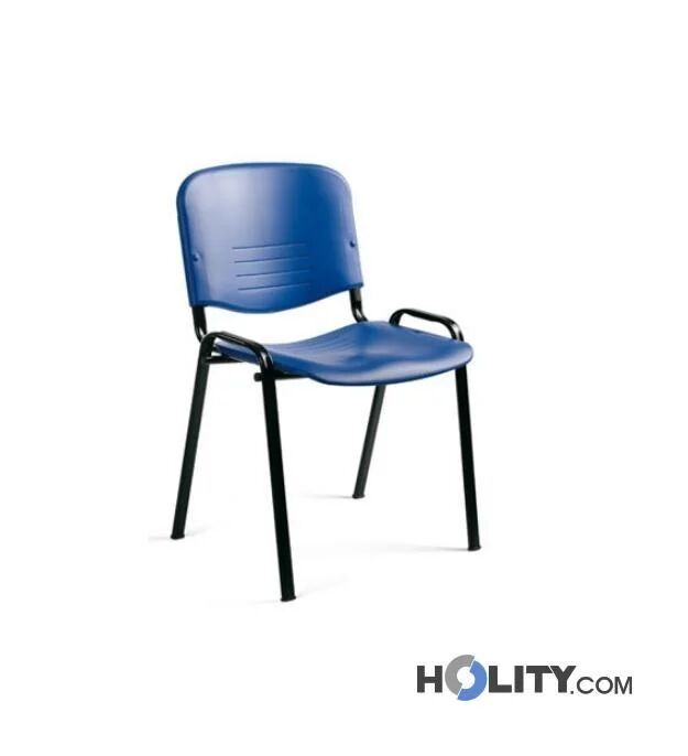 Sedia Per Conferenze Impilabile Con Seduta In Plastica H34409