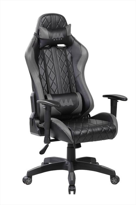 AAAMAZE Sedia Gaming Chair Gaming Gt1-black/grey