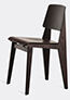 Vitra 'chaise Tout Bois' Chair, Dark Oak