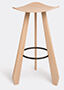 Dante - Goods And Bads 'the Third' Stool Natural, Large