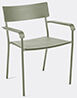 Serax 'august' Chair With Armrests, Light Green