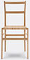 Cassina 'superleggera' Chair, Beige